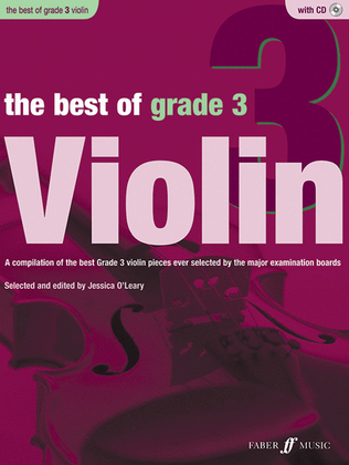 Book cover for The Best of Grade 3 Violin