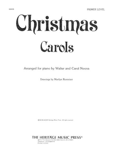 Noona Young Pianist Christmas Carols Primer