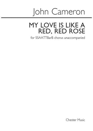 Book cover for My Love Is like a Red, Red Rose