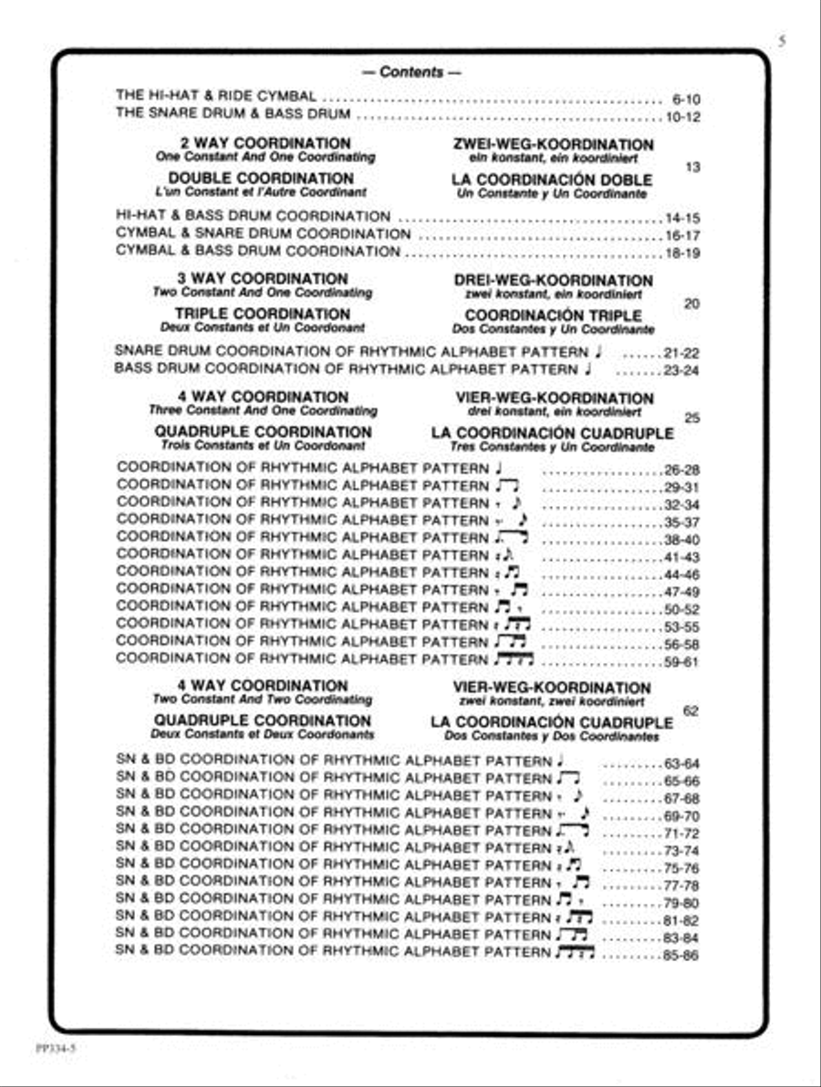 Logical Approach to Rock Coordination Drum Set scores gallery preview page 5