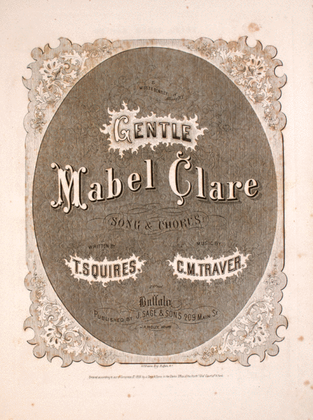 Gentle Mabel Clare. Song & Chorus