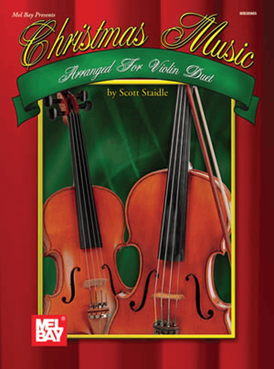 Christmas Music Arranged for Violin Duet String Duet scores gallery preview page 1