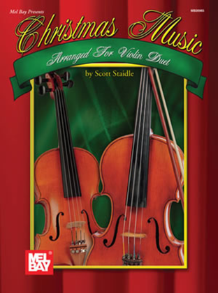 Book cover for Christmas Music Arranged for Violin Duet