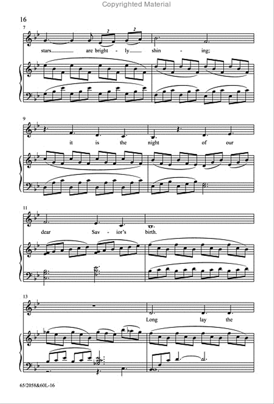 The Christmas Story - SATB Score with Performance CD 4-Part scores gallery preview page 10