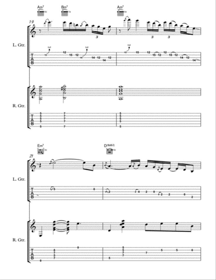 Promised Land Electric Guitar scores gallery preview page 6