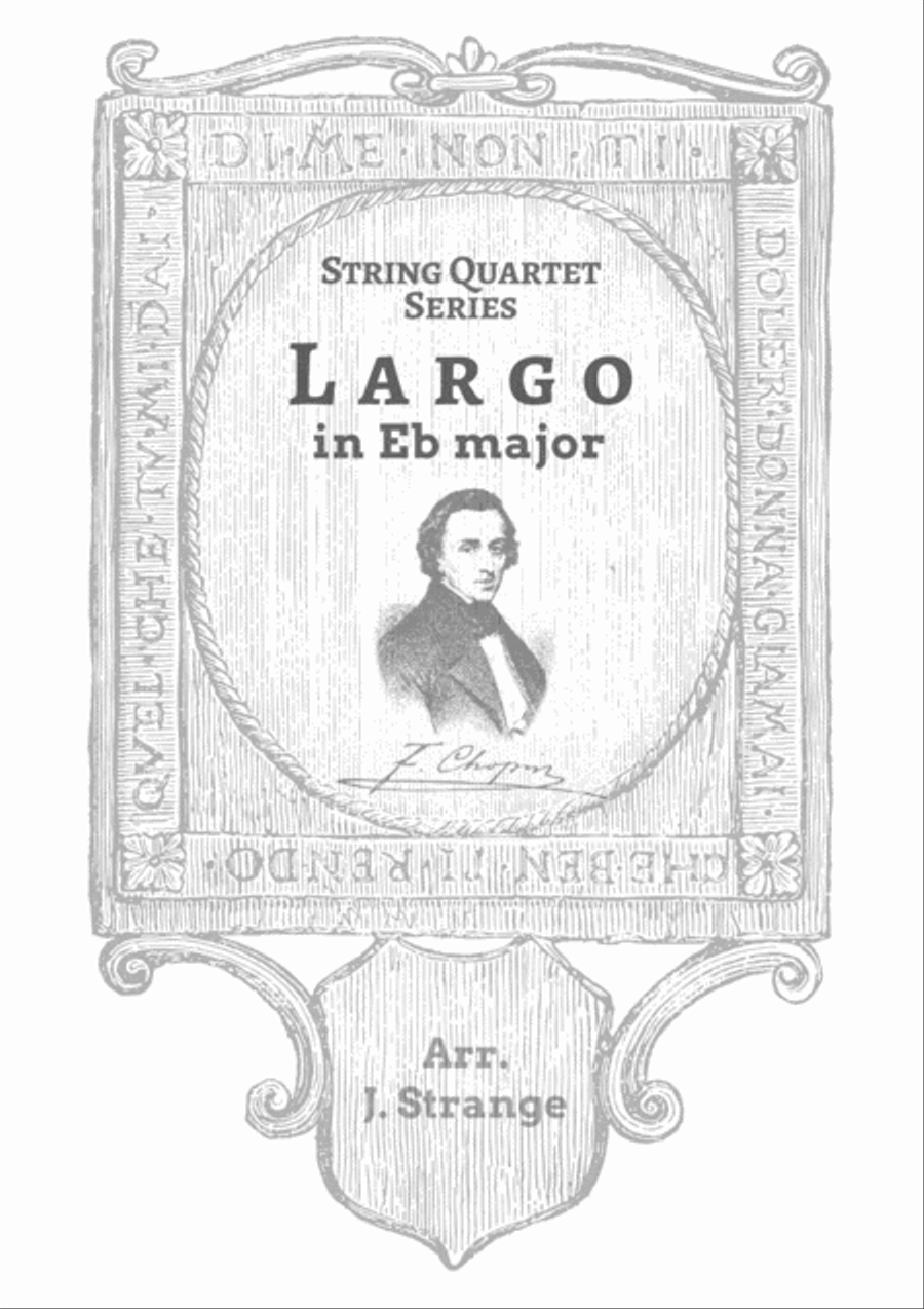 Largo in Eb major for String Quartet