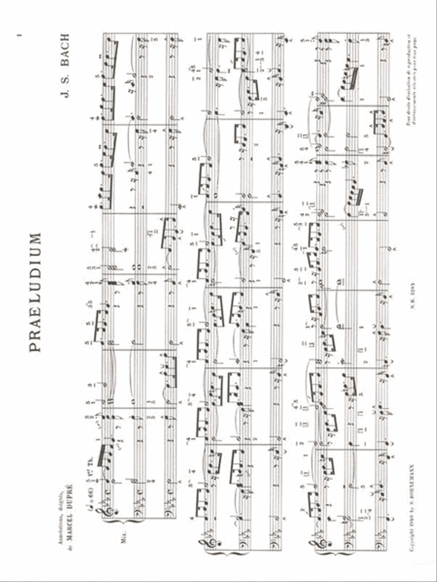 Complete Organ Works (volume 8), With Annotations And Fingering Organ scores gallery preview page 2