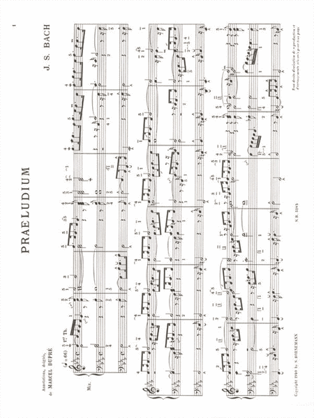 Complete Organ Works (volume 8), With Annotations And Fingering