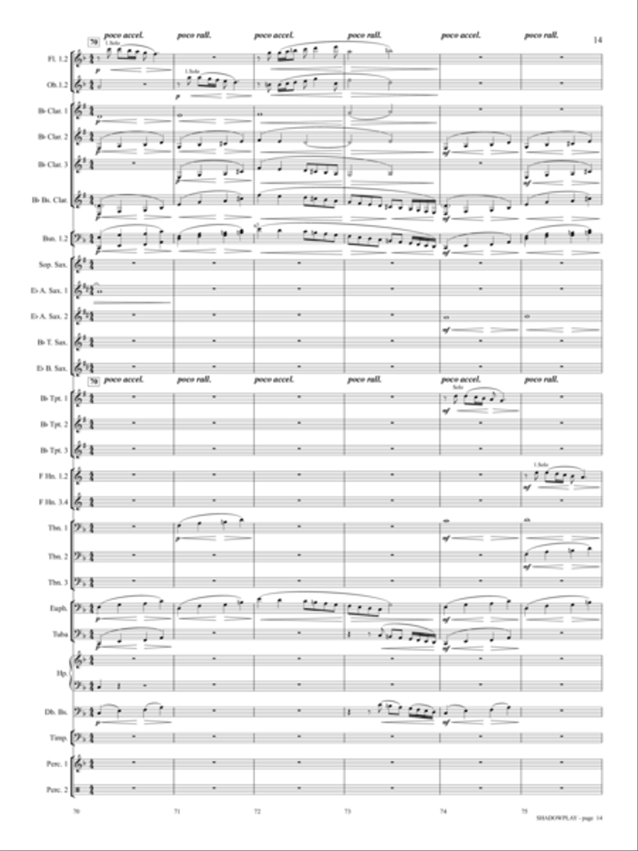 Shadowplay Concert Band scores gallery preview page 12