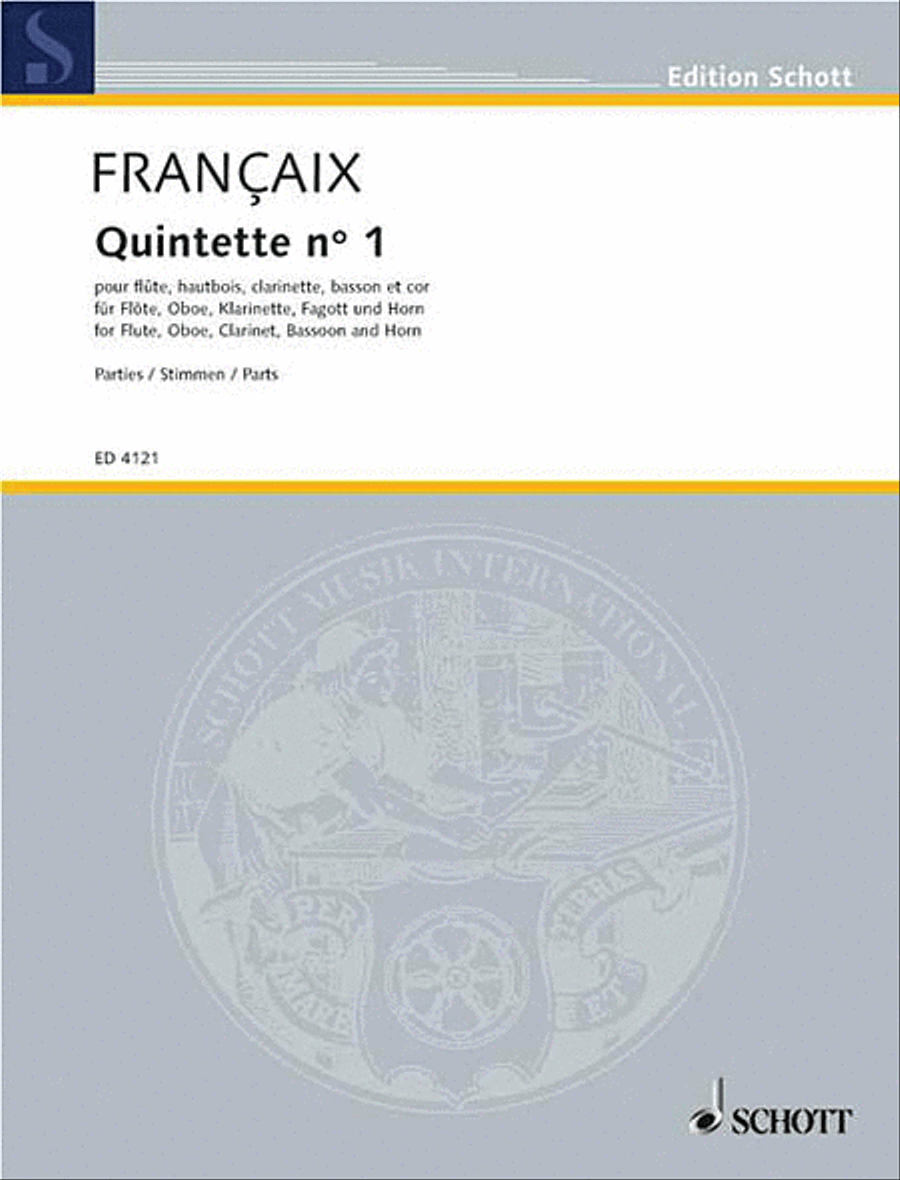 Wind Quintet Woodwind Quintet scores gallery preview page 1