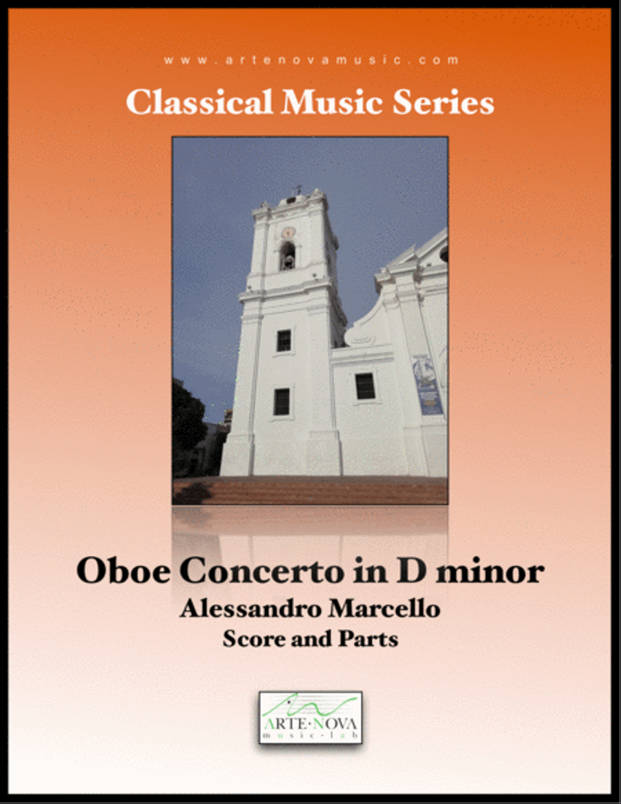 Oboe Concerto in D minor, S D935 String Orchestra scores gallery preview page 1