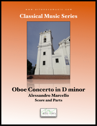Book cover for Oboe Concerto in D minor, S D935