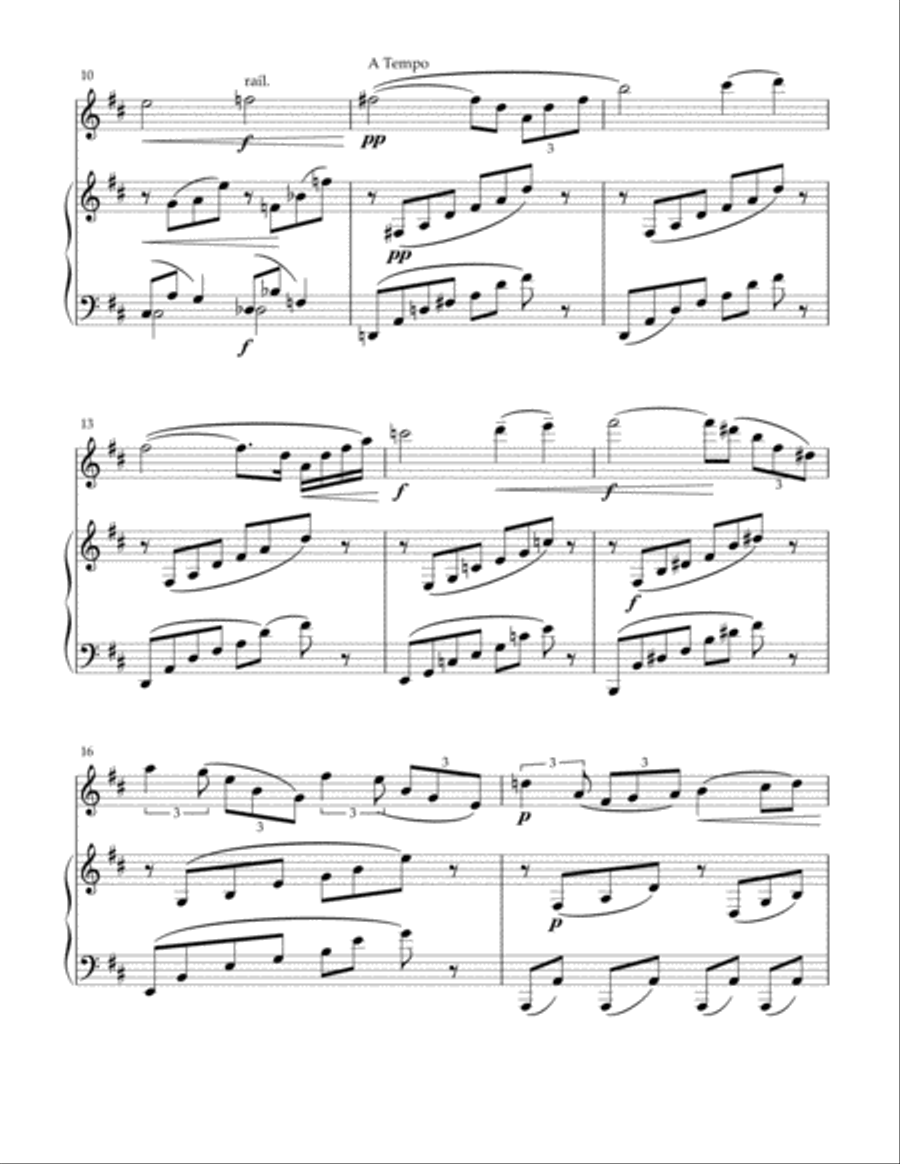 Meditation from Thais for violin and piano Violin Solo scores gallery preview page 2