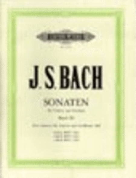 Sonatas for Violin and Harpsichord (Piano), Vol. 3 for Violin and Continuo
