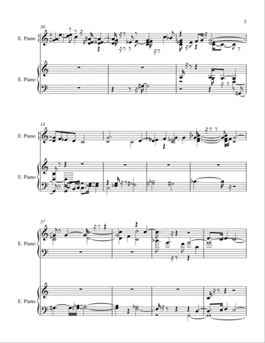 LaMemoir Piano Solo scores gallery preview page 3