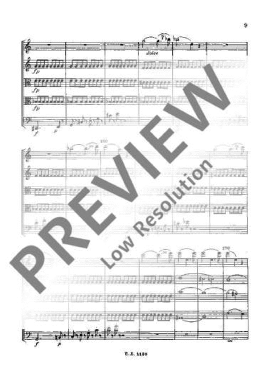 String Quintet C major String Quintet C major String Quintet scores gallery preview page 16