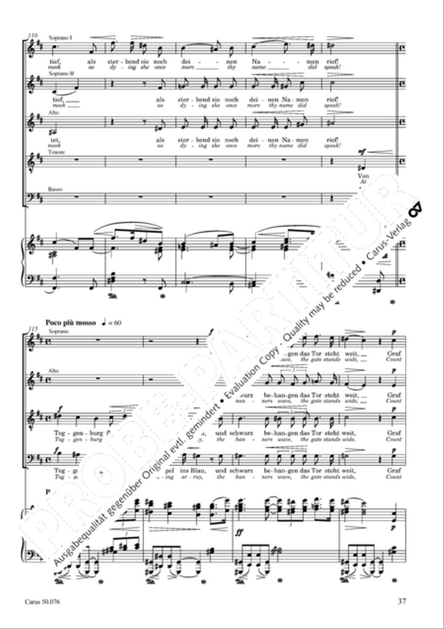 Toggenburg Toggenburg SSATB scores gallery preview page 40