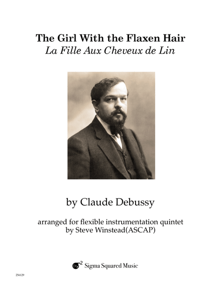 The Girl With the Flaxen Hair for Flexible Instrumentation Quintet image number null