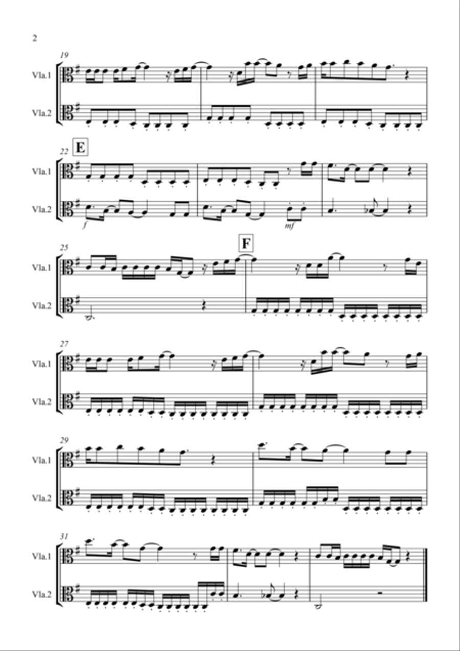 Let It Go (from Frozen) Viola Solo scores gallery preview page 2