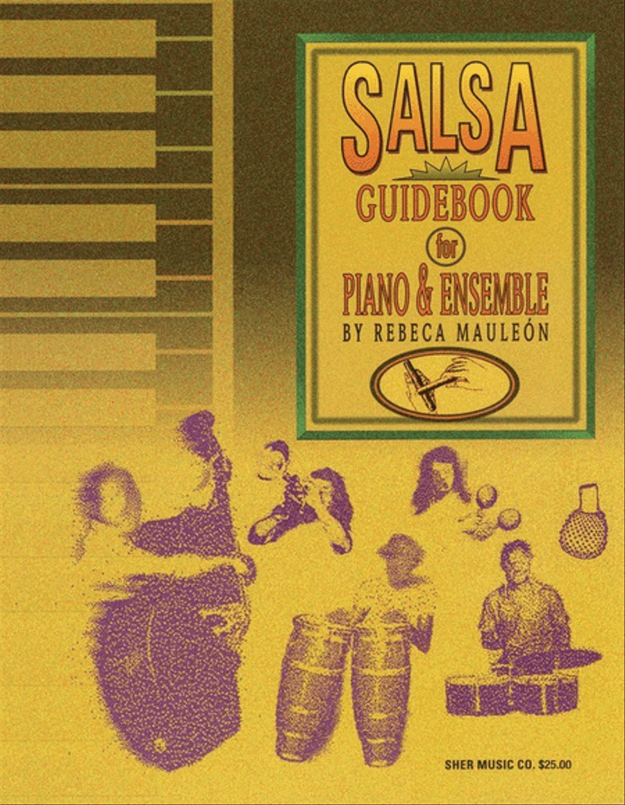 Salsa Guidebook For Piano And Ensemble Bass Guitar scores gallery preview page 1