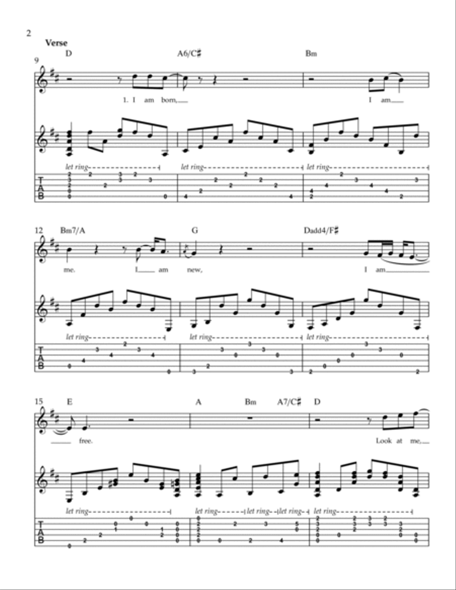 The Fountain Of Lamneth The Fountain Of Lamneth Guitar Tablature scores gallery preview page 2