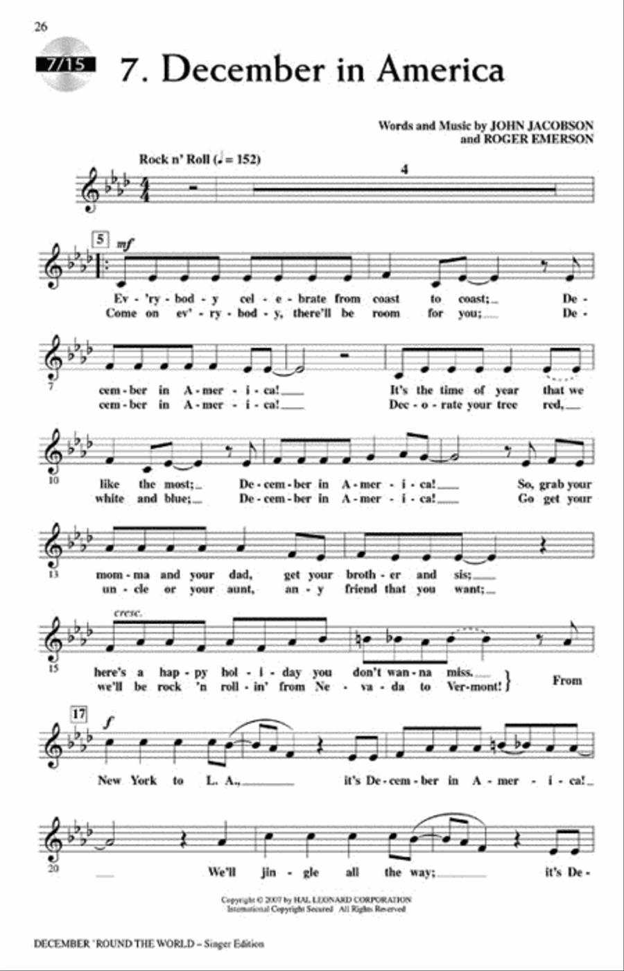 December 'Round the World Choir scores gallery preview page 7