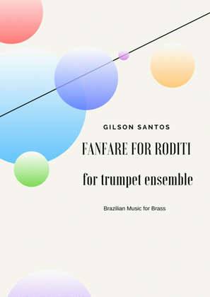 Book cover for Fanfarre For Roditi - Fanfare For Ten trumpets