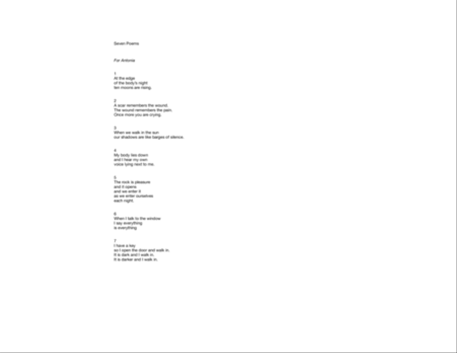 At the Edge of the Body's Night Guitar scores gallery preview page 3