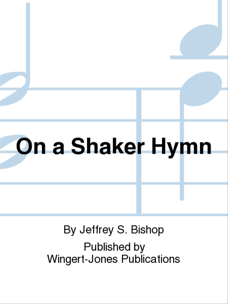 On a Shaker Hymn (Score) String Orchestra scores gallery preview page 1