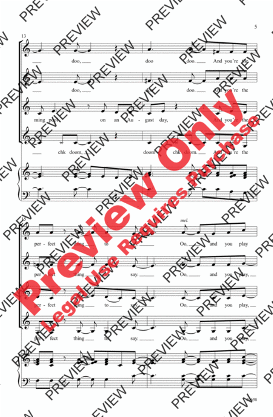 Everything A Cappella scores gallery preview page 5