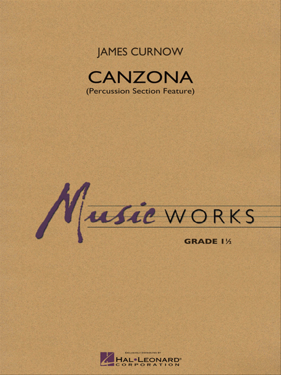 Canzona Canzona Concert Band scores gallery preview page 1