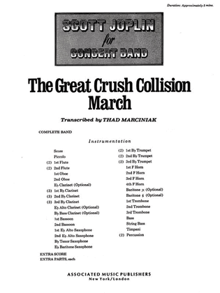 Book cover for Great Crush Collision Mrch Scscore For Concert Band