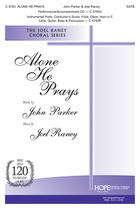 Book cover for Alone He Prays
