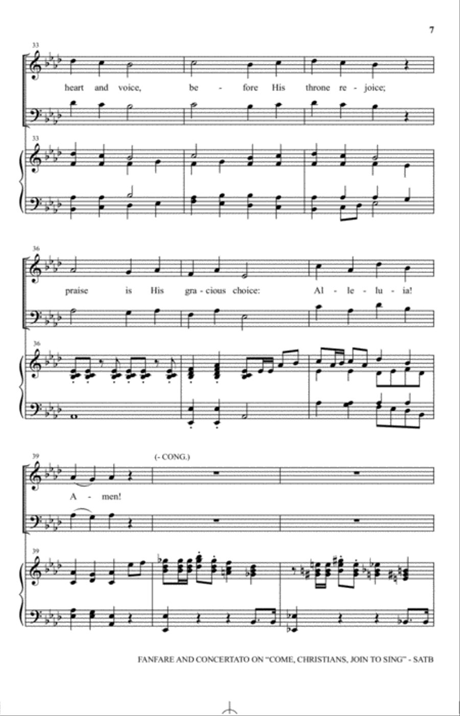 Fanfare And Concertato On 
