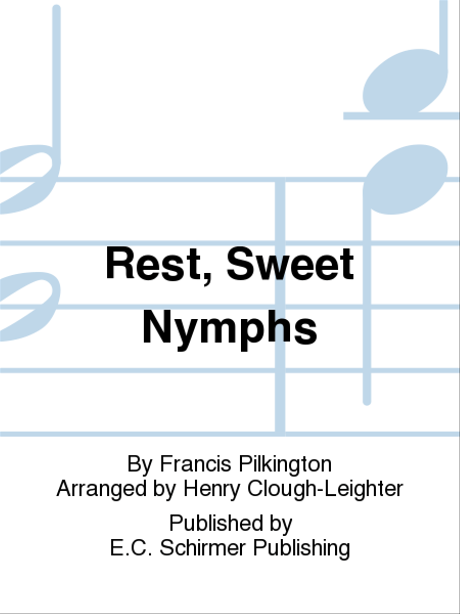 Rest, Sweet Nymphs 4-Part scores gallery preview page 1