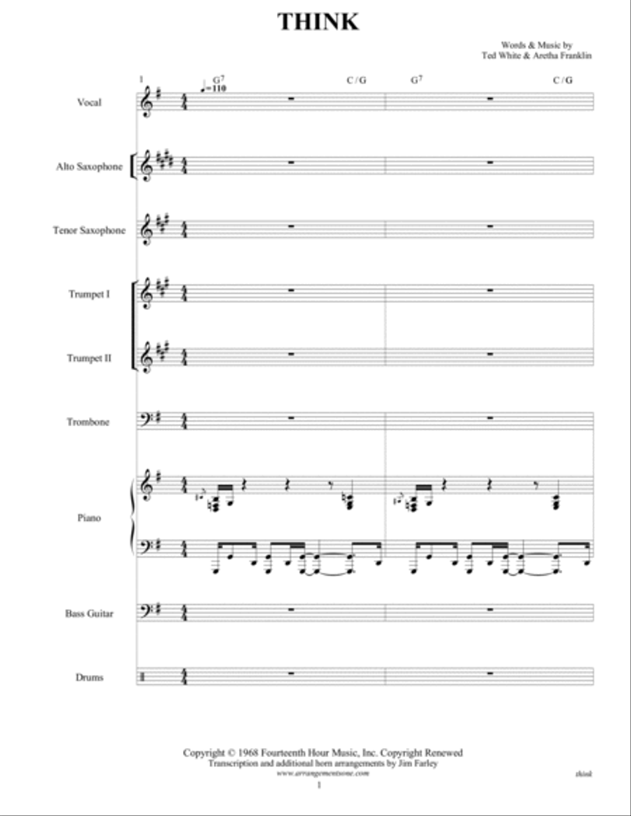 Think Large Ensemble scores gallery preview page 3