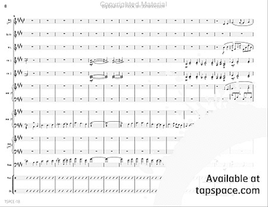 Big Country Percussion Ensemble scores gallery preview page 13