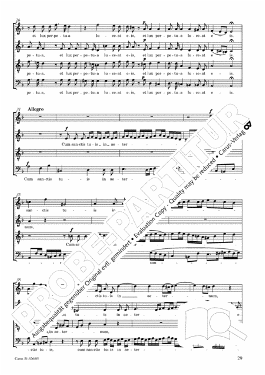 Requiem 4-Part scores gallery preview page 30