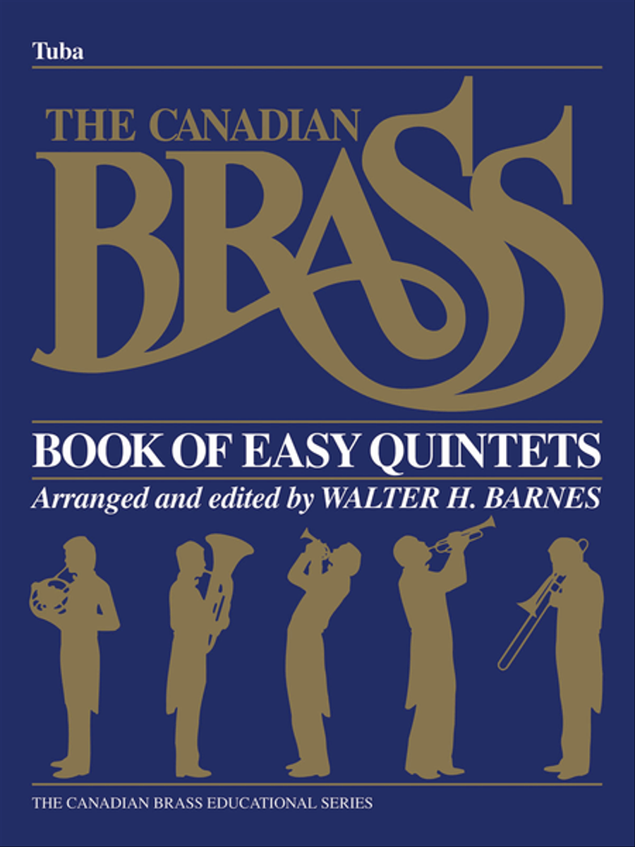 The Canadian Brass Book of Easy Quintets Brass Quintet scores gallery preview page 1