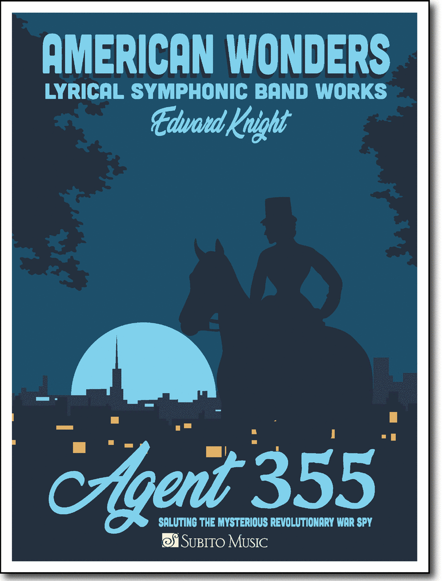 American Wonders: Agent 355 Concert Band scores gallery preview page 1