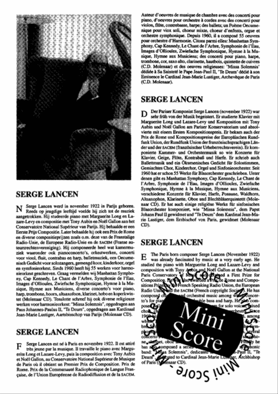 Concerto Pour Harmonica Concerto Pour Harmonica Concert Band scores gallery preview page 4