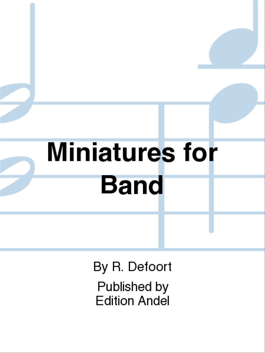 Miniatures for Band
