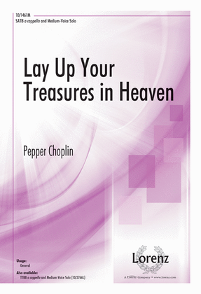 Book cover for Lay Up Your Treasures in Heaven