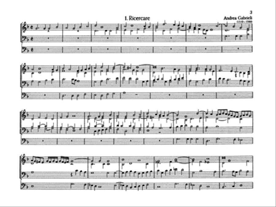 Old Italian Organ Music Old Italian Organ Music Organ scores gallery preview page 4