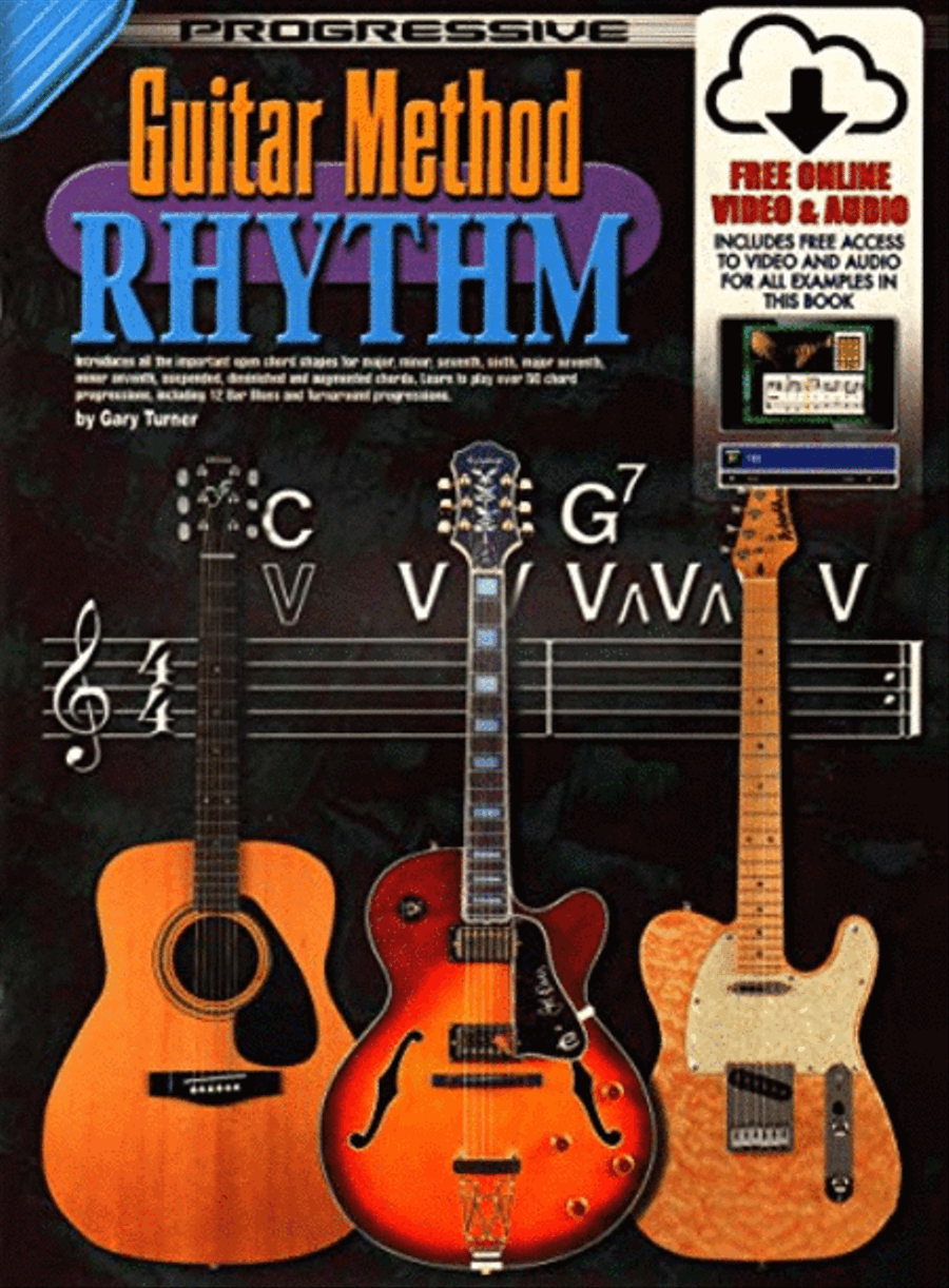 Progressive Guitar Method Rhythm (Book/onine audio/video) Guitar scores gallery preview page 1