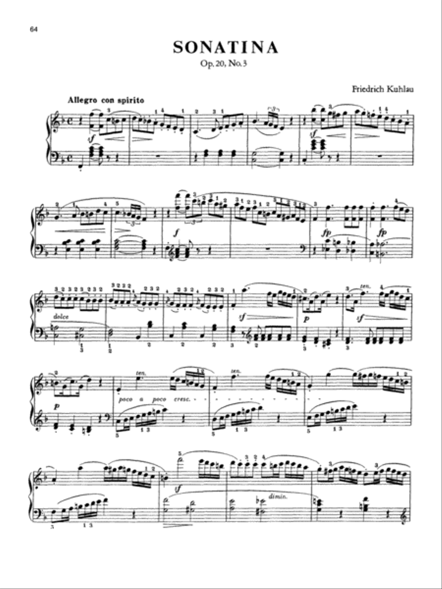 Sonatina Album Piano Solo scores gallery preview page 5