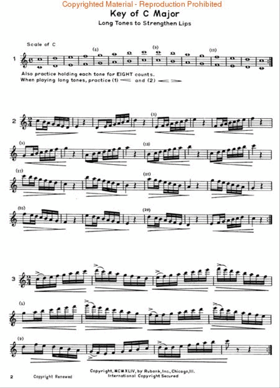 Twelve Concert Duets for Cornet or Trumpet Brass Duet scores gallery preview page 2
