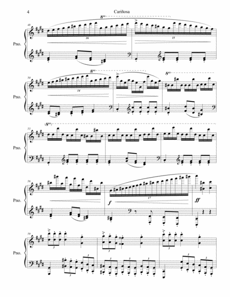 Cariñosa Piano Transcription image number null