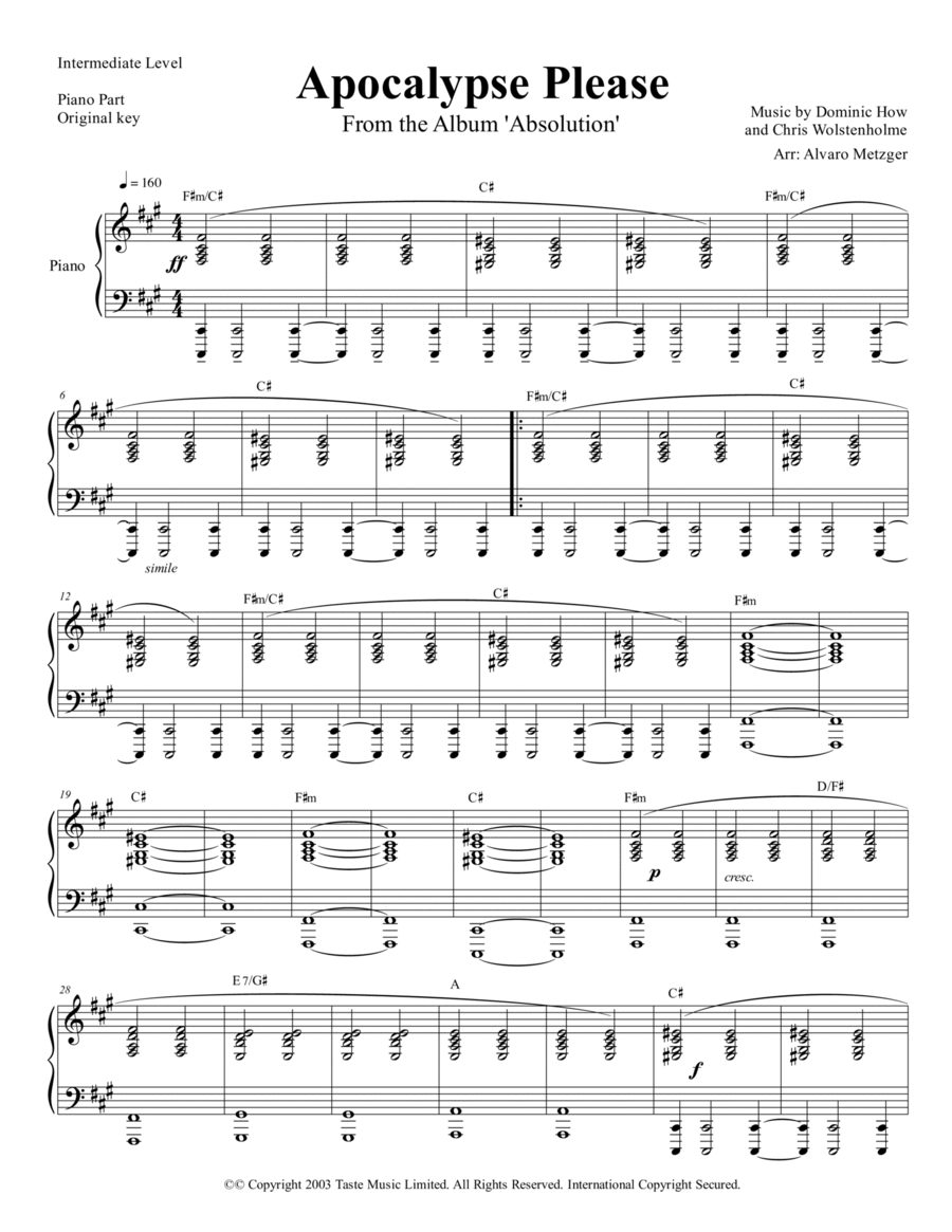 Muse piano cover cheap