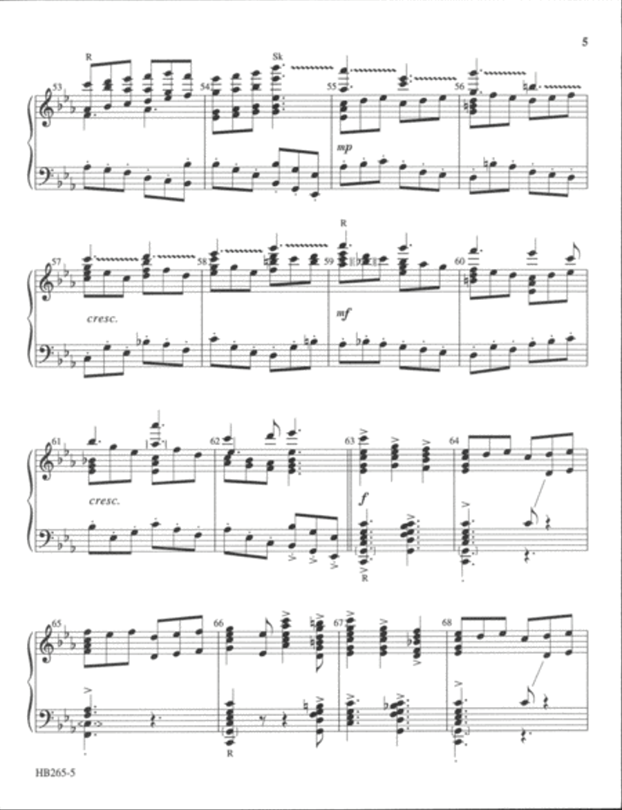 Dance At Dawn 5-Octaves scores gallery preview page 9